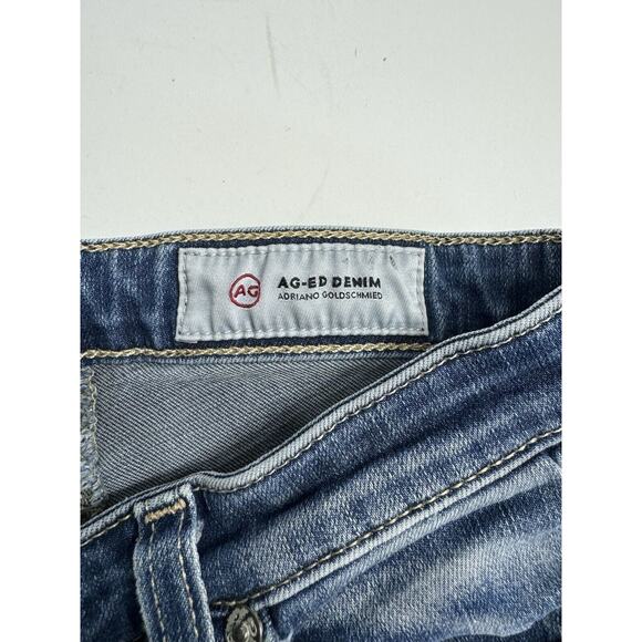 AG-ED Denim Adriano Goldschmied The Legging Ankle Skinny Jeans 25R - Picture 4 of 8